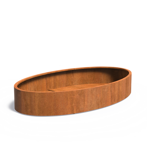 Ellipse - Corten - 2800.00 x 1600.00 x 400.00