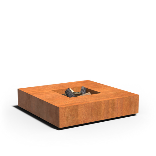 Quad - Corten - 1200.00 x 1200.00 x 280.00