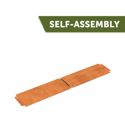 Carrez bottenplatta - Corten - 2000.00 x 400.00 x 2.00