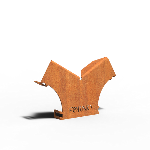 Hex koppling - Corten - 110.00 x 170.00 x 25.00