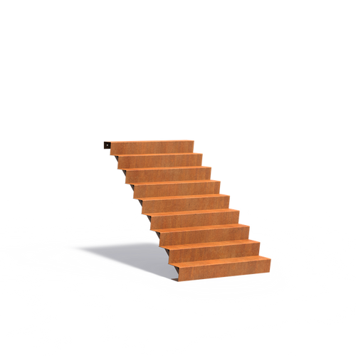 Trappa - Corten - 1250.00 x 2160.00 x 1530.00