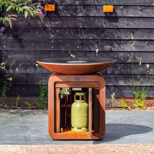 Seare Halo Piezo - Corten - 0.00 x 805.00 x 1000.00