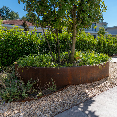 Ellipse - Corten - 2000.00 x 1200.00 x 400.00