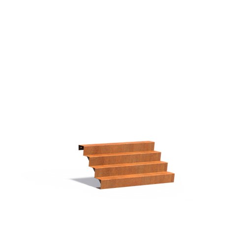 Trappa - Corten - 1500.00 x 960.00 x 680.00