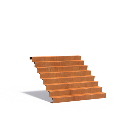 Trappa - Corten - 2000.00 x 1920.00 x 1360.00
