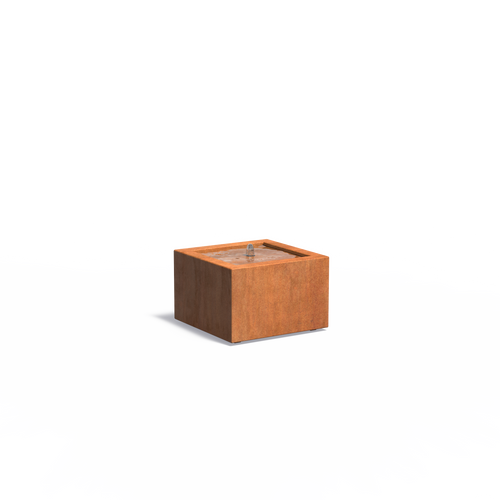 Vattenbord - Corten - 600.00 x 600.00 x 400.00
