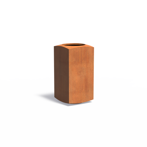 Nooa - Corten - 500.00 x 500.00 x 1000.00