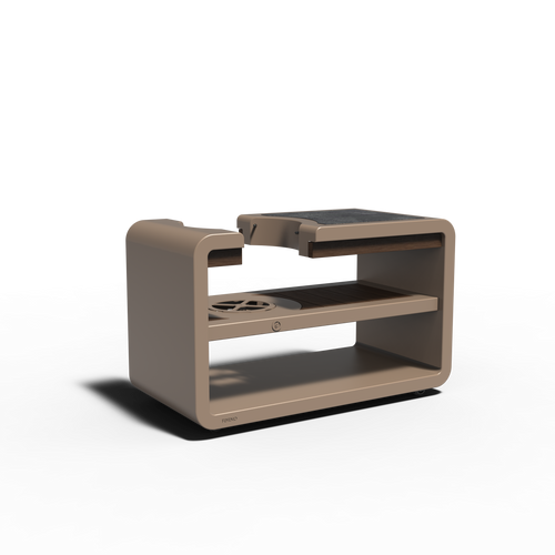 Kamadostation - Aluminium - 1500.00 x 752.00 x 928.00