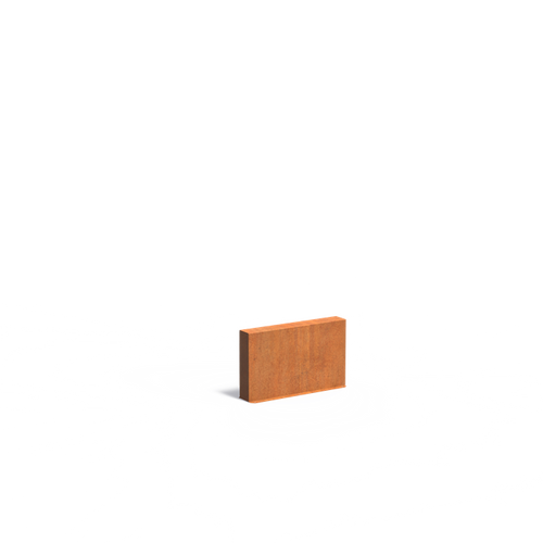 Vägg - Corten - 1000.00 x 150.00 x 600.00