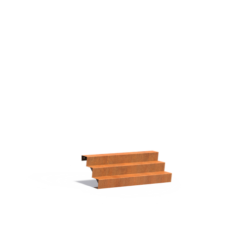 Trappa - Corten - 1500.00 x 720.00 x 510.00