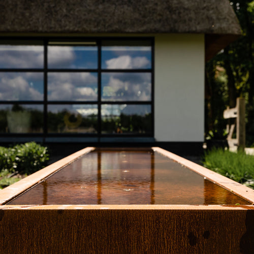 VATTENBORD STANDARD Corten Längd 3000mm - Flera Storlekar