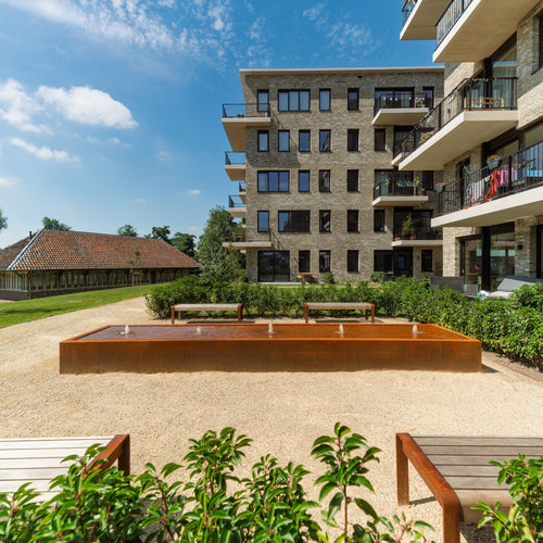 VATTENBORD STANDARD Corten Längd 3000mm - Flera Storlekar