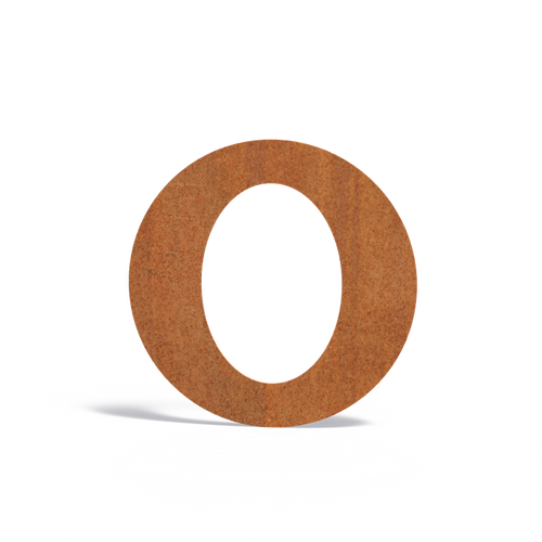 Täckring rökkanal 150 oval - Corten - 0.00 x 154.00 x 2.00