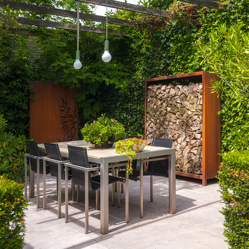 Logg - Corten - 1500.00 x 400.00 x 1000.00
