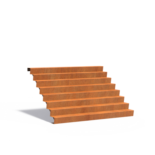 Trappa - Corten - 2500.00 x 1920.00 x 1360.00