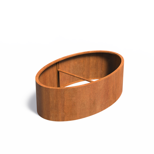 Ellipse - Corten - 2000.00 x 1200.00 x 600.00