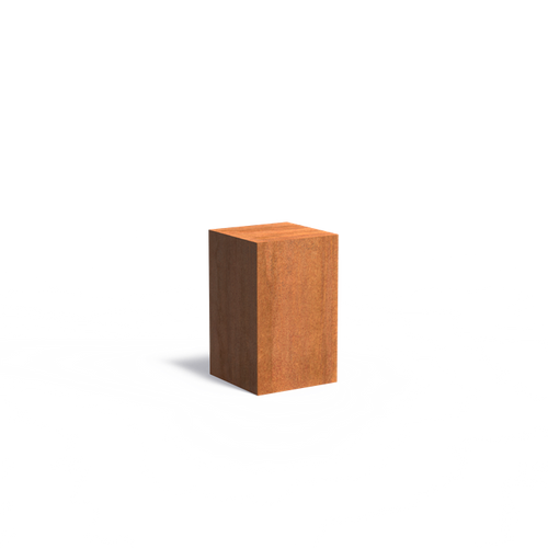 Piedestal - Corten - 500.00 x 500.00 x 800.00