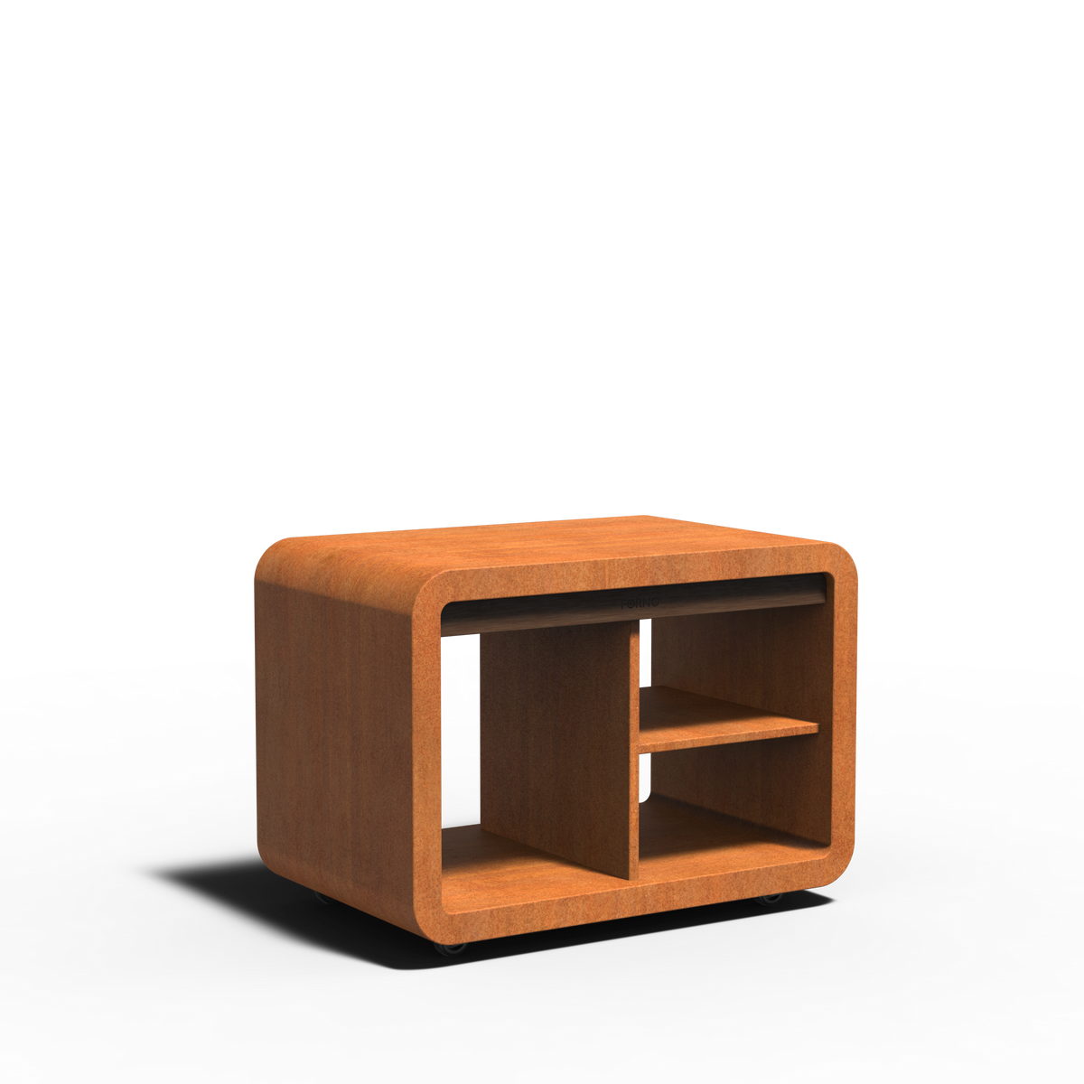 Dome - Corten - 1190.00 x 835.00 x 750.00