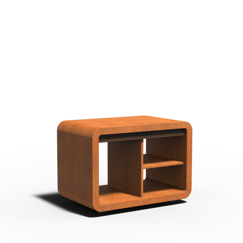 Dome - Corten - 1190.00 x 835.00 x 750.00