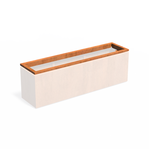 Carrez - Corten - 2000.00 x 500.00 x 89.00