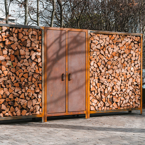 Logg - Corten - 1000.00 x 400.00 x 1800.00