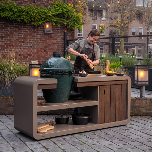 Kamadostation - Corten - 1500.00 x 752.00 x 926.00
