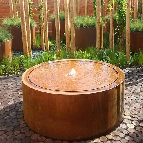 Vattenbord - Corten - 0.00 x 1200.00 x 400.00
