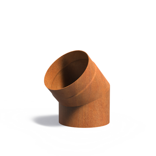 Rökkanal 200 45 vinkel 200 - Corten - 0.00 x 204.00 x 200.00