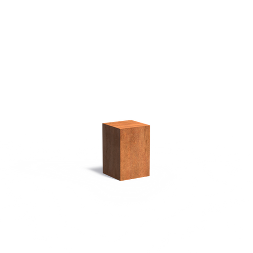 Piedestal - Corten - 400.00 x 400.00 x 600.00