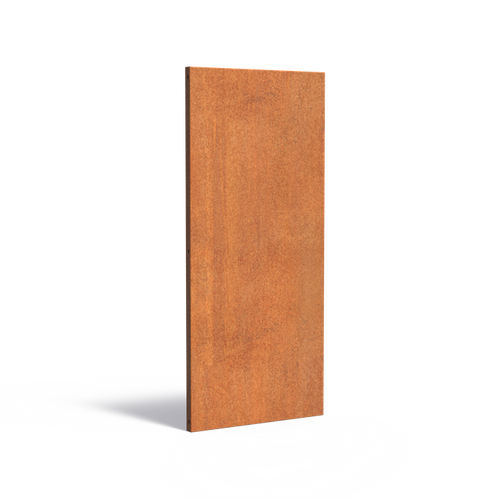 Skärmvägg - Corten - 800.00 x 50.00 x 1800.00