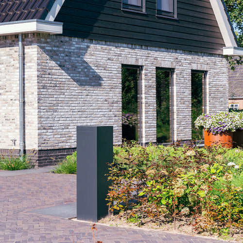 Nox - Aluminium - 350.00 x 350.00 x 1200.00