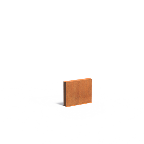Vägg - Corten - 1000.00 x 150.00 x 800.00