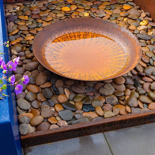 Kantstål rak - Corten - 2300.00 x 3.00 x 200.00