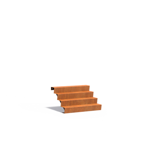 Trappa - Corten - 1250.00 x 960.00 x 680.00