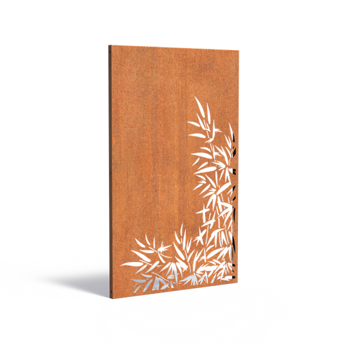 Skärmvägg natur - Corten - 1100.00 x 50.00 x 1800.00
