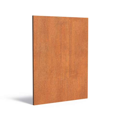 Skärmvägg - Corten - 1350.00 x 50.00 x 1800.00