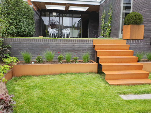 Trappa - Corten - 1000.00 x 480.00 x 340.00