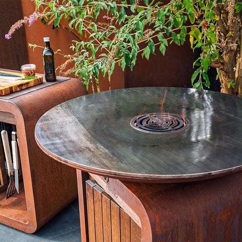 Seare Halo Piezo - Corten - 0.00 x 805.00 x 1000.00