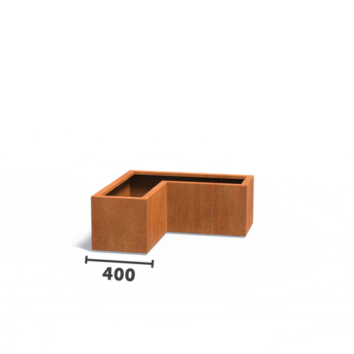 Carrez - Corten - 1000.00 x 1000.00 x 400.00