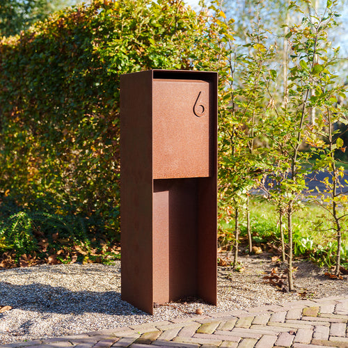 Flyn - Corten - 350.00 x 350.00 x 1200.00