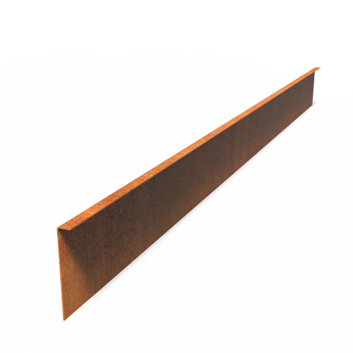 Kantstål rak - Corten - 2300.00 x 3.00 x 200.00
