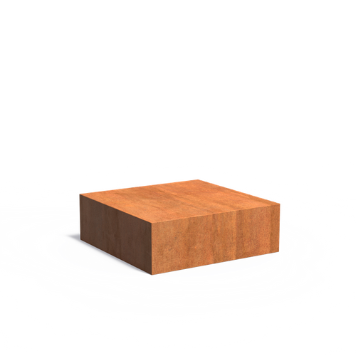 Piedestal - Corten - 1200.00 x 1200.00 x 400.00
