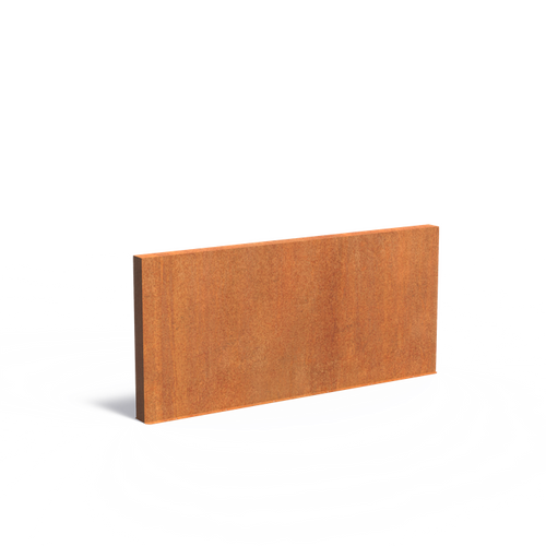 Vägg - Corten - 3000.00 x 150.00 x 1350.00
