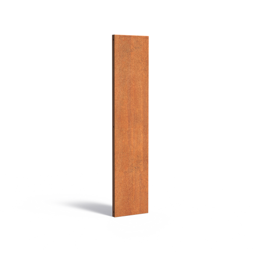 Skärmvägg - Corten - 400.00 x 50.00 x 1800.00