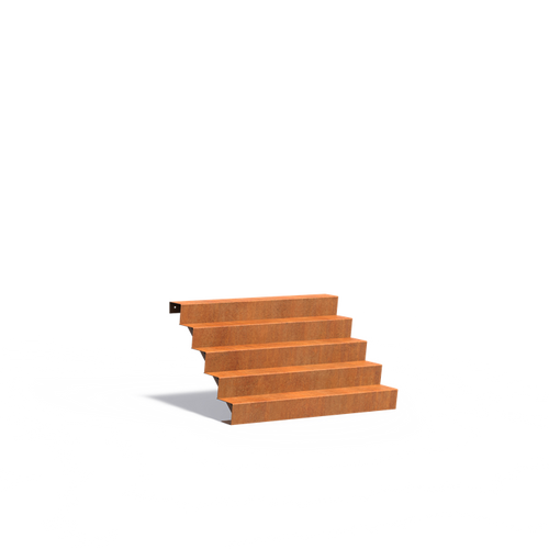 Trappa - Corten - 1500.00 x 1200.00 x 850.00