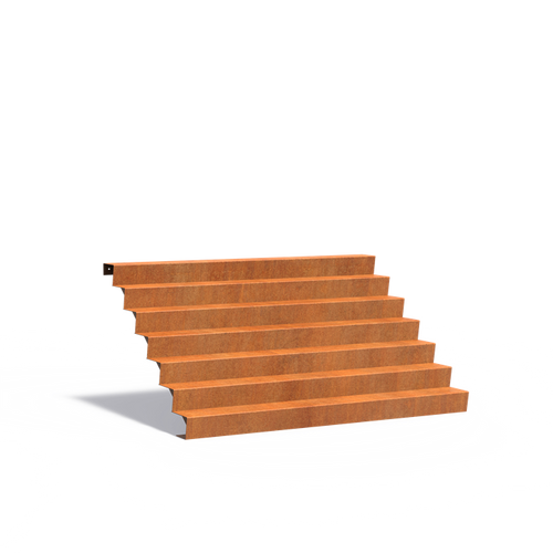 Trappa - Corten - 2500.00 x 1680.00 x 1190.00