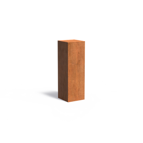 Piedestal - Corten - 400.00 x 400.00 x 1200.00