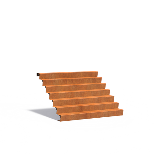 Trappa - Corten - 2000.00 x 1680.00 x 1190.00