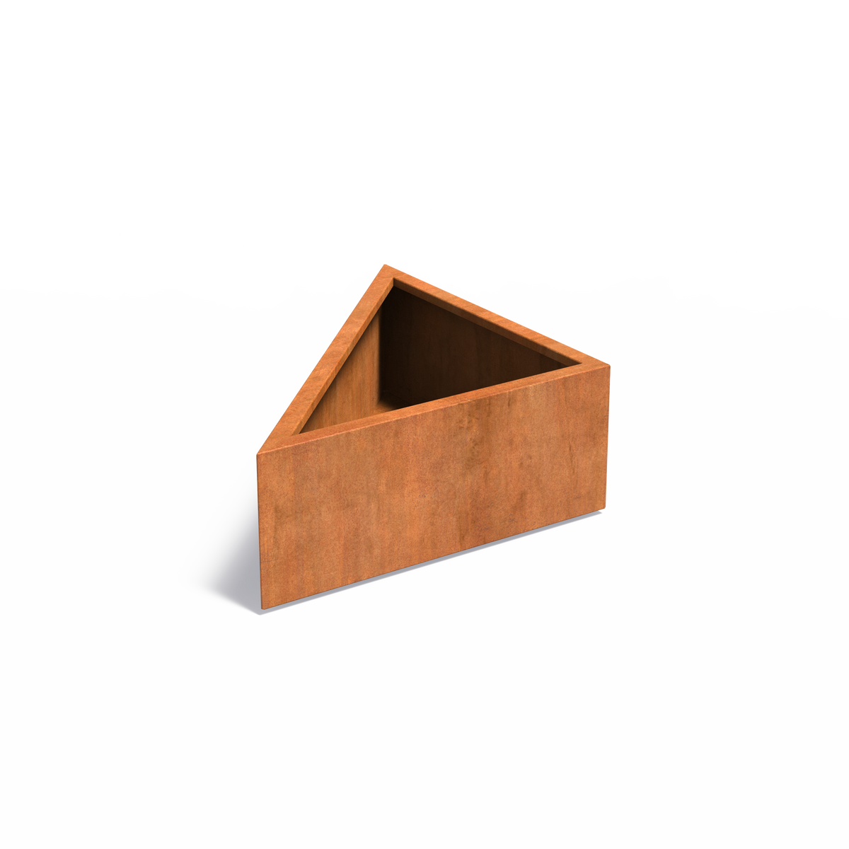 Triangle - Corten - 1000.00 x 1000.00 x 400.00