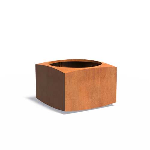 Nooa - Corten - 1000.00 x 1000.00 x 700.00
